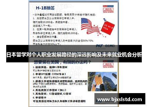 日本留学对个人职业发展路径的深远影响及未来就业机会分析